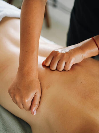 Deep tissue massage